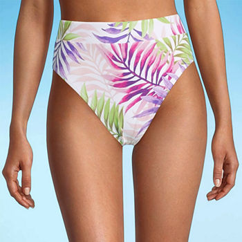 Mynah Womens Lined High Waist Bikini Swimsuit Bottom