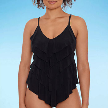Trimshaper Tankini Swimsuit Top and Bottoms