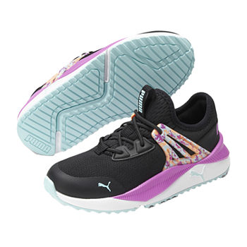 Puma Pacer Future Splatter Little Girls Running Shoes