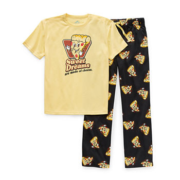 Thereabouts Little & Big Boys Easy-on + Easy-off Adaptive 2-pc. Pant Pajama Set