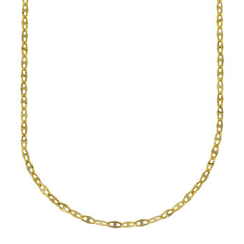 10K Gold Hollow Link Chain