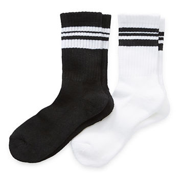 Thereabouts Little & Big Boys 2 Pair Crew Socks