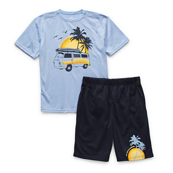 Thereabouts Adaptive Little & Big Boys 2-pc. Shorts Pajama Set