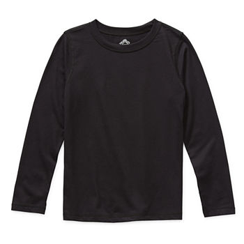 Thereabouts Boys Adaptive Crew Neck Long Sleeve T-Shirt
