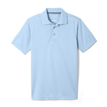 French Toast Little Boys Short Sleeve Moisture Wicking Polo Shirt