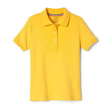 French Toast Little Girls Short Sleeve Polo Shirt