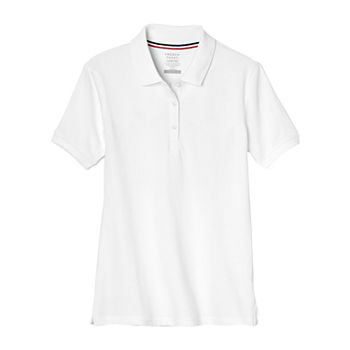 French Toast Little & Big Girls Short Sleeve Polo Shirt