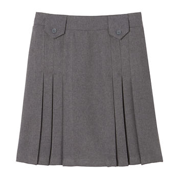 French Toast Front-Pleated Tab Skirt Girls Pleated Skirt