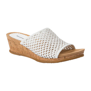 Bare Traps Womens Flossey Wedge Sandals