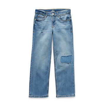 Thereabouts Little & Big Boys High Rise Straight Leg Relaxed Fit Jean