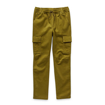 Thereabouts Jogger Little & Big Boys Adaptive Straight Cargo Pant