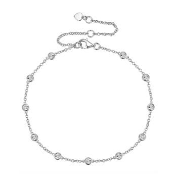 1/10 CT. T.W. Genuine White Diamond Strand Bracelets
