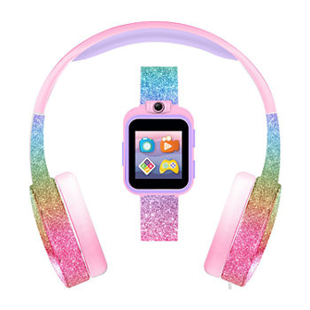 Itouch Playzoom Unisex Multicolor Smart Watch with Headphones Set A0080wh-51-F58