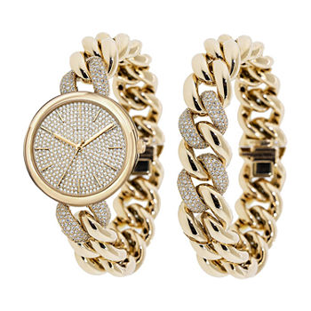 Kendall + Kylie Womens Gold Tone Bracelet Watch A0371g-42-F27