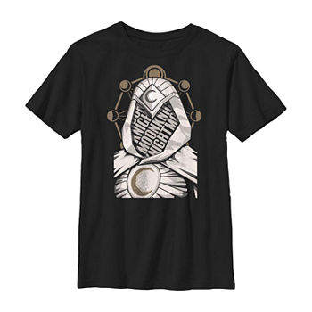 Moon Knight Little & Big Boys Crew Neck Marvel Short Sleeve Graphic T-Shirt