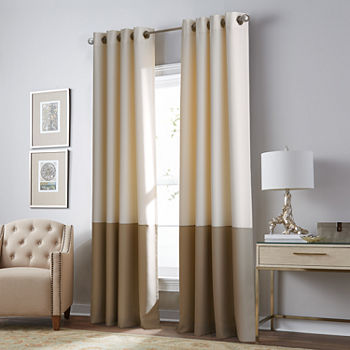 CHF Kendall Blackout Grommet Top Single Curtain Panel