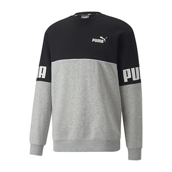 Puma Mens Crew Neck Long Sleeve Sweatshirt