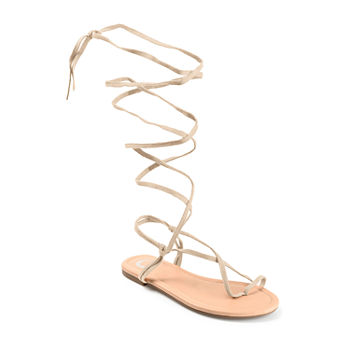 Journee Collection Womens Mischa Strap Sandals