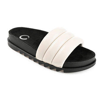 Journee Collection Womens Lazro Slide Sandals