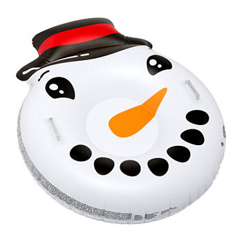 Big Mouth Round Snowman Face Snow Tube

