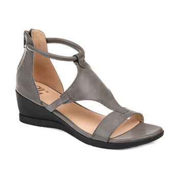 Journee Collection Womens Trayle Wedge Sandals