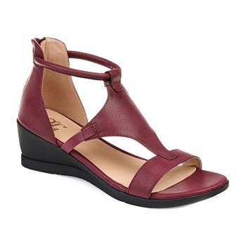 Journee Collection Womens Trayle Wedge Sandals