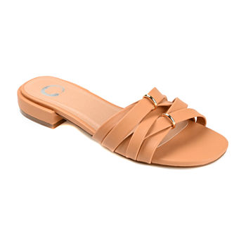 Journee Collection Womens Avrry Slide Sandals