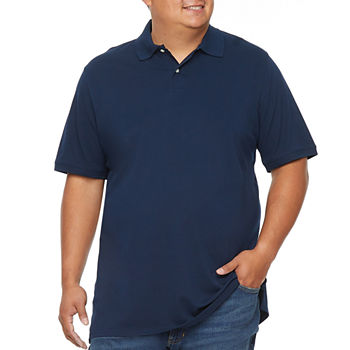 St. John's Bay Big and Tall Mens Regular Fit Short Sleeve Polo Shirt