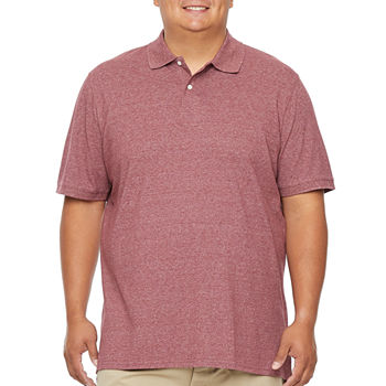 St. John's Bay Big and Tall Mens Regular Fit Short Sleeve Polo Shirt