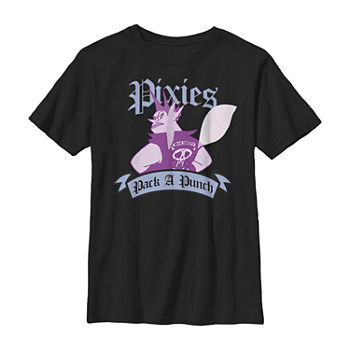 Little & Big Boys Disney Pixar Onward Pixies Crew Neck Short Sleeve Graphic T-Shirt