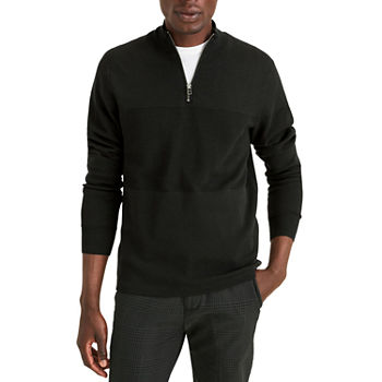 Dockers 1/4 Zip Long Sleeve Pullover Sweater