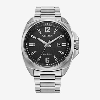 Citizen Sport Luxury Mens Silver Tone Stainless Steel Bracelet Watch Aw1720-51e