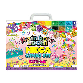 Rainbow Loom- Loomi Pals, MEGA Combo Set 
