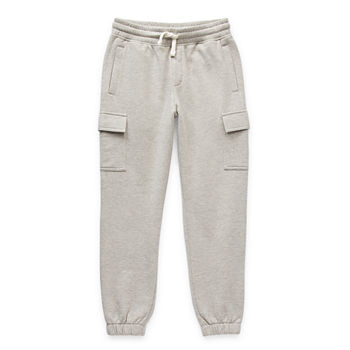 Thereabouts Little & Big Unisex Jogger Mid Rise Cuffed Fleece Sweatpant