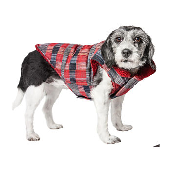 Pet Life ® 'Scotty' Tartan Classical Plaided Insulated Dog Coat Jacket