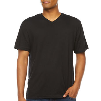 Arizona Mens Everyday Fit V Neck Short Sleeve T-Shirt