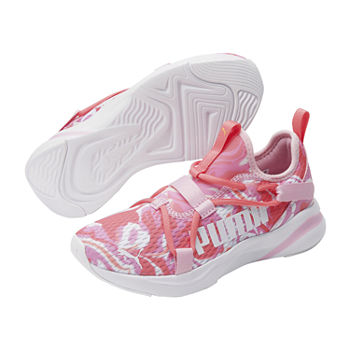 Puma Softride Rift Swirl Little & Big  Girls Running Shoes