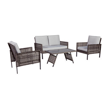 Outdoor By Ashley Lainey 4-pc. Conversation Set Weather Resistant