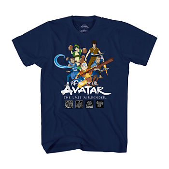 Little & Big Boys Crew Neck Avatar Short Sleeve Graphic T-Shirt