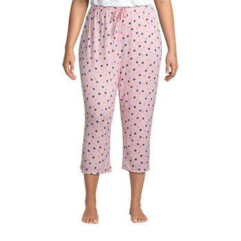 Sleep Chic Womens Plus Pajama Pants