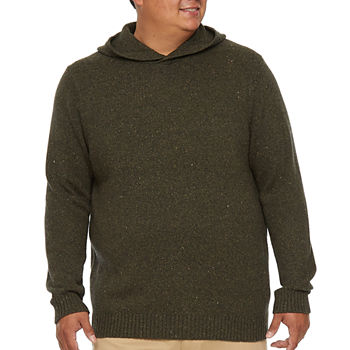 Mutual Weave Big and Tall Crew Neck Long Sleeve Pullover Sweater