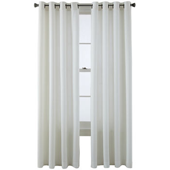 JCPenney Home Arista Light-Filtering Grommet Top Curtain Panel