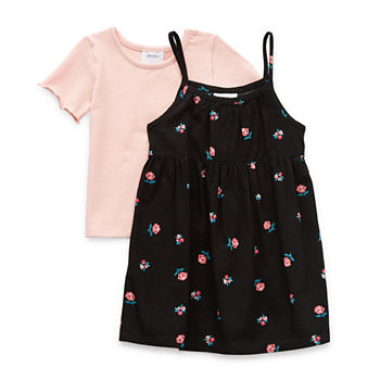 Okie Dokie Toddler Girls Sleeveless 2-pc. Dress Set