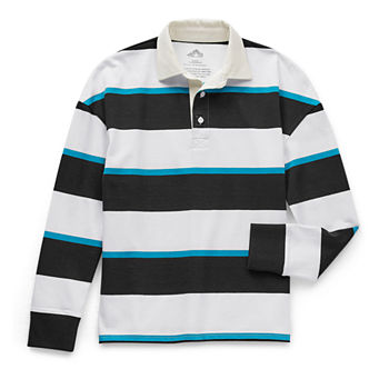 Thereabouts Boys Point Collar Long Sleeve Rugby Shirt
