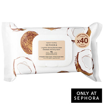 SEPHORA COLLECTION Value Size Clean Cleansing & Gentle Exfoliating Wipes