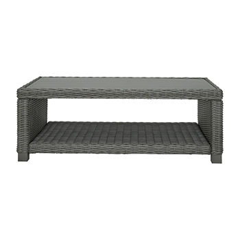 Signature Design by Ashley Elite Park Weather Resistant Patio Coffee Table