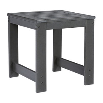 Signature Design by Ashley Amora Weather Resistant Patio Side Table