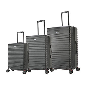 InUSA Deep 3-pc. Hardside Lightweight Luggage Set