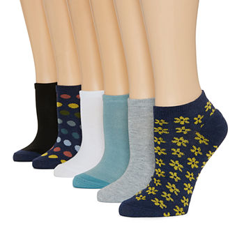 Mixit 6 Pair Low Cut Socks Womens