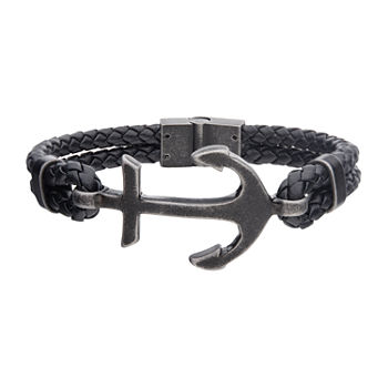 Stainless Steel Anchor 8 Inch Chain Bracelet